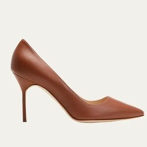 Manolo Blahnik Brown stiletto heels 35.5